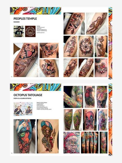 French Tattoo Artists Yearbook 2018-2019