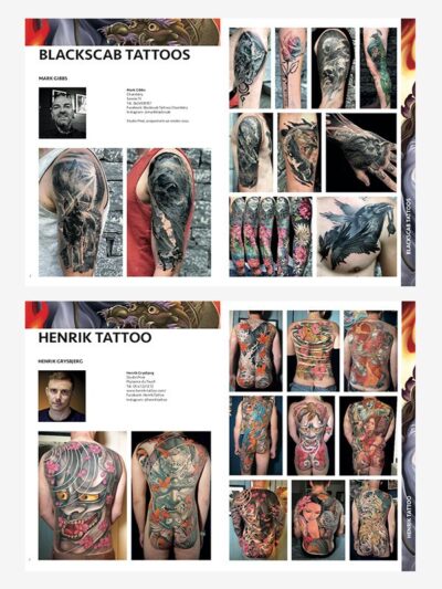 French Tattoo Artists Yearbook 2021-2022