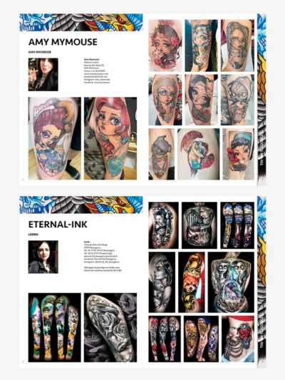 French Tattoo Artists Yearbook 2020-2021