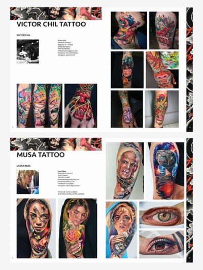 Spanish Tattoo Artists Yearbook 2021-2022