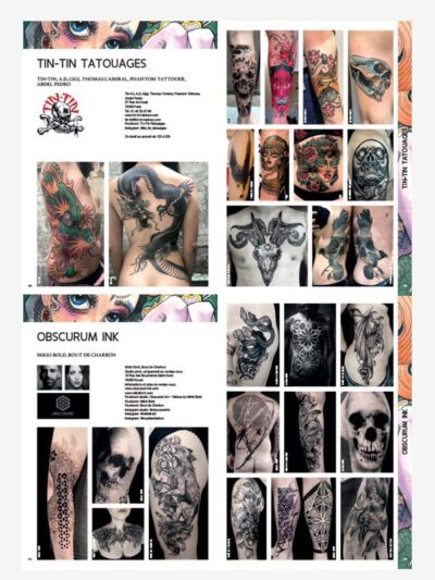 French Tattoo Artists Yearbook 2019-2020