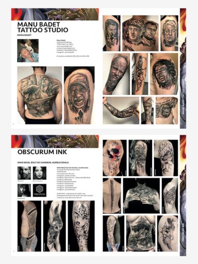 French Tattoo Artists Yearbook 2021-2022