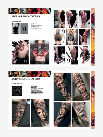 Spanish Tattoo Artists Yearbook 2019