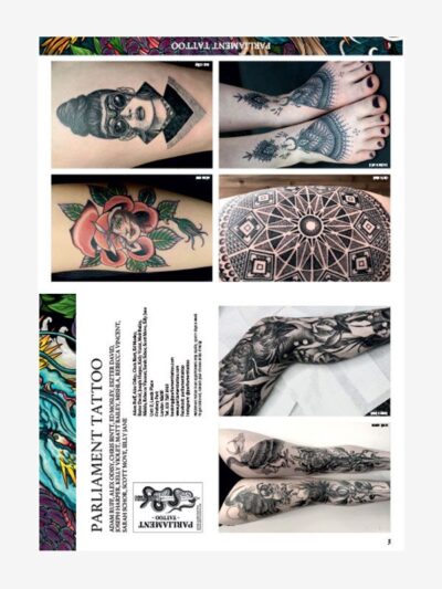 Tattoo Artists UK & Ireland Yearbook 2018-2019