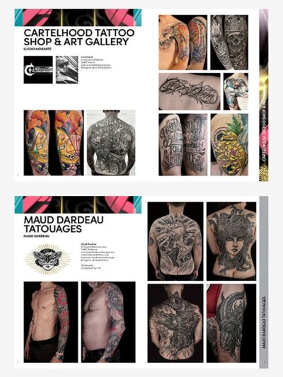 French Tattoo Artists Yearbook 2022-2023