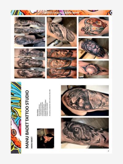 French Tattoo Artists Yearbook 2018-2019