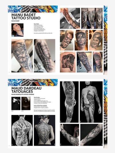 French Tattoo Artists Yearbook 2020-2021