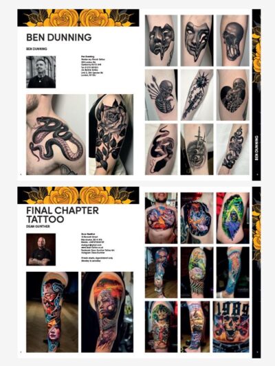 Tattoo Artists UK & Ireland Yearbook 2023