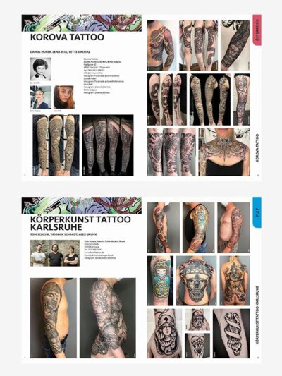 German Tattoo Artists Yearbook 2021-2022