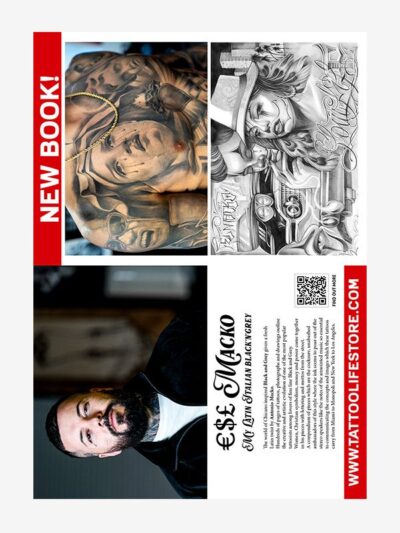 €$£ Macko. My Latin Italian Black’n'Grey, Tattoo Life Magazine 137