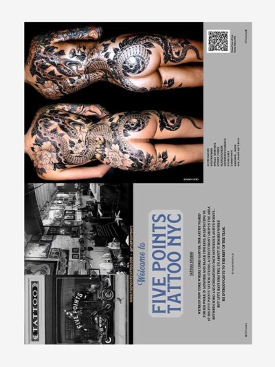 Five Point Tattoo NYC, Tattoo Life Magazine 136