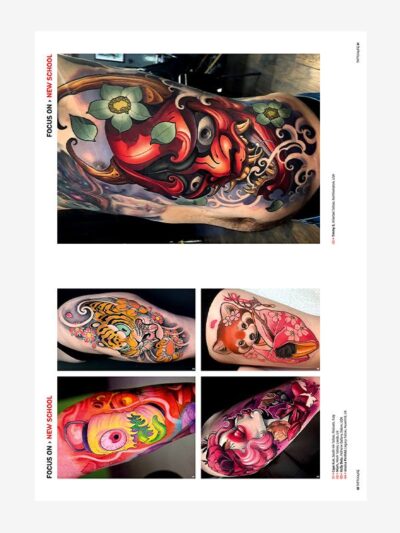 Tattoo Gallery: Focus on New School, Tattoo Life Magazine 136