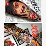Ikos: Neo Traditional and cartoons, Tattoo Life Magazine 136
