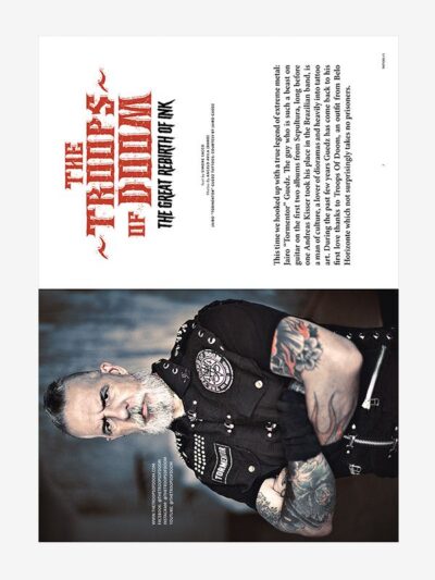 Music meet Jairo Tormentor Guedz, Tattoo Life Magazine 141