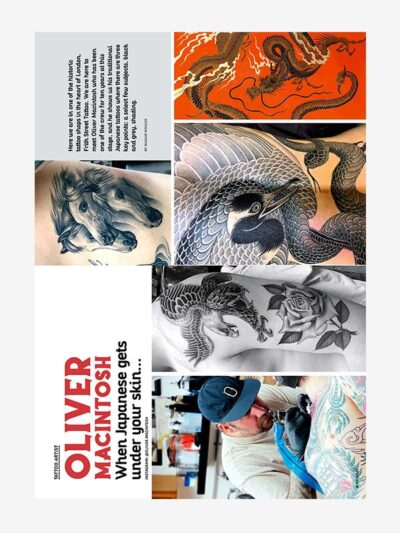 Oliver Macintosh, Tattoo Life Magazine 134