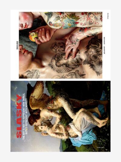 The Great Masters reproduced in a new way by the Italian artist SLASKY, Tattoo Life Magazine 134