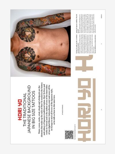 Hori Yo the traditional Japanese background, Tattoo Life Magazine 143