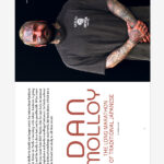Big tattoos and body suit by the Australian Dan Molloy, Tattoo Life Magazine 145