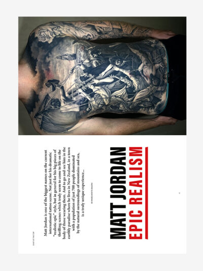 Matt Jordan, Tattoo Life Magazine 147 March/April 2024