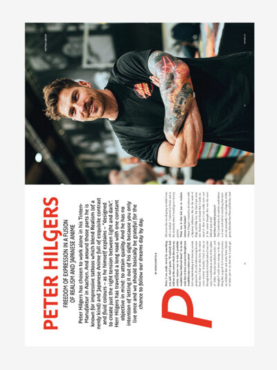 Peter Hilgers, Tattoo Life Magazine 147 March/April 2024