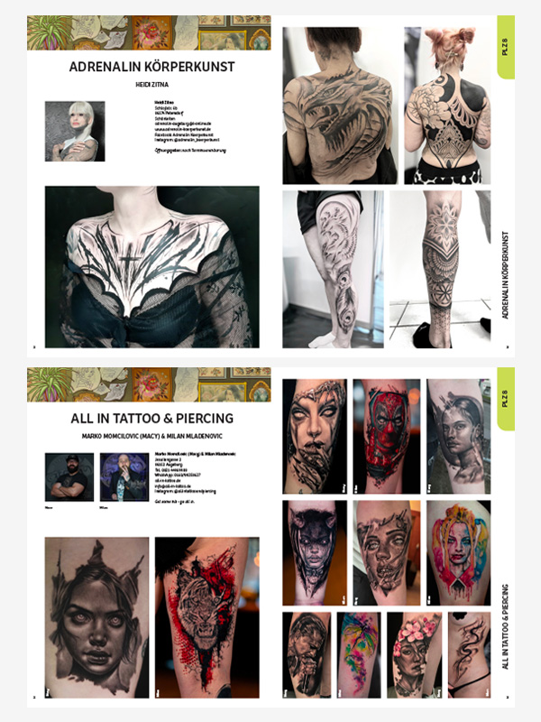 German Tattoo Artists Yearbook 2024-2025