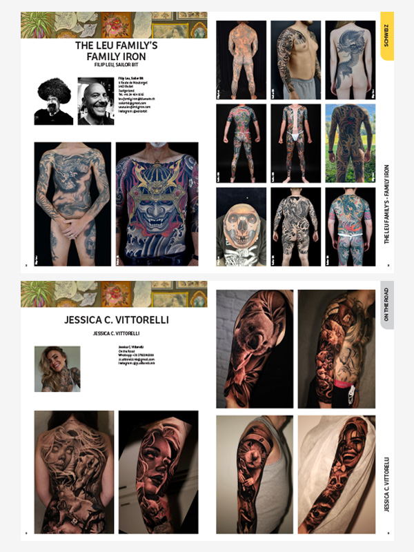 German Tattoo Artists Yearbook 2024-2025