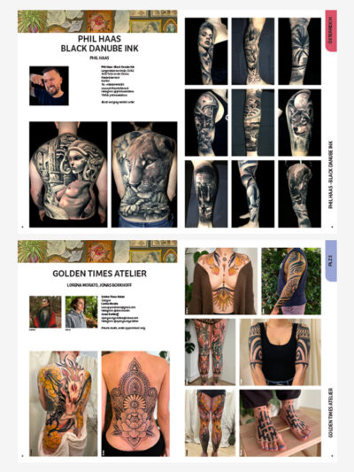 German Tattoo Artists Yearbook 2024-2025