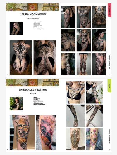 German Tattoo Artists Yearbook 2024-2025