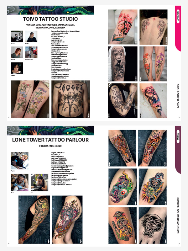 Italian Tattoo Artists Yearbook 2025