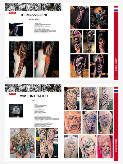 Tattoo Artists Yearbook FRANCE – UK & Ireland 2025